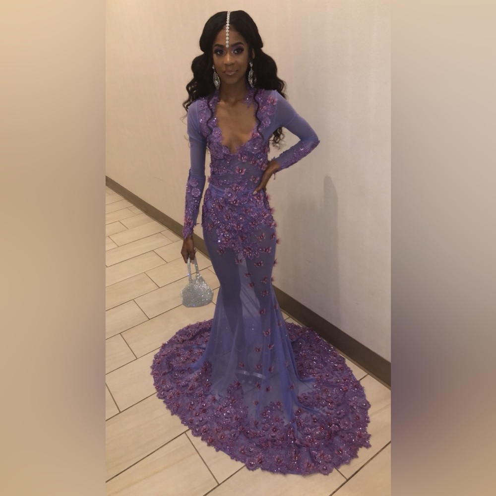 Butterfly Beaded Dress
